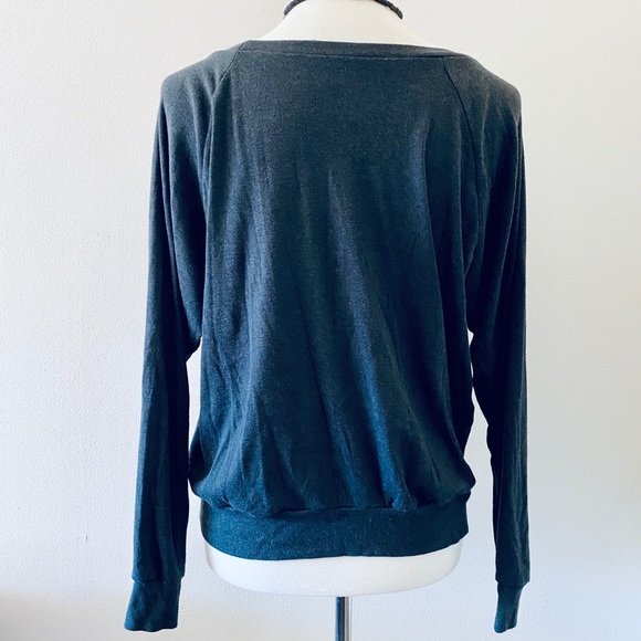 Obey Grey Savage Beasts Tiger Logo Loose Pullover - Picture 2 of 4